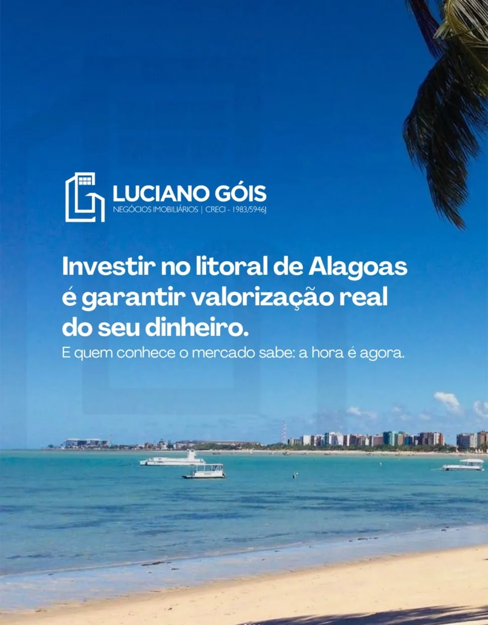 Investir no litoral de Alagoas é garantir valorização real do seu dinheiro