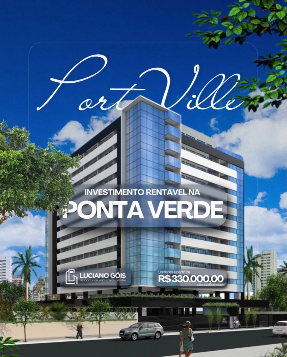 Port Ville: investimento rentável na Ponta Verde, unidades a partir de R$ 330.000